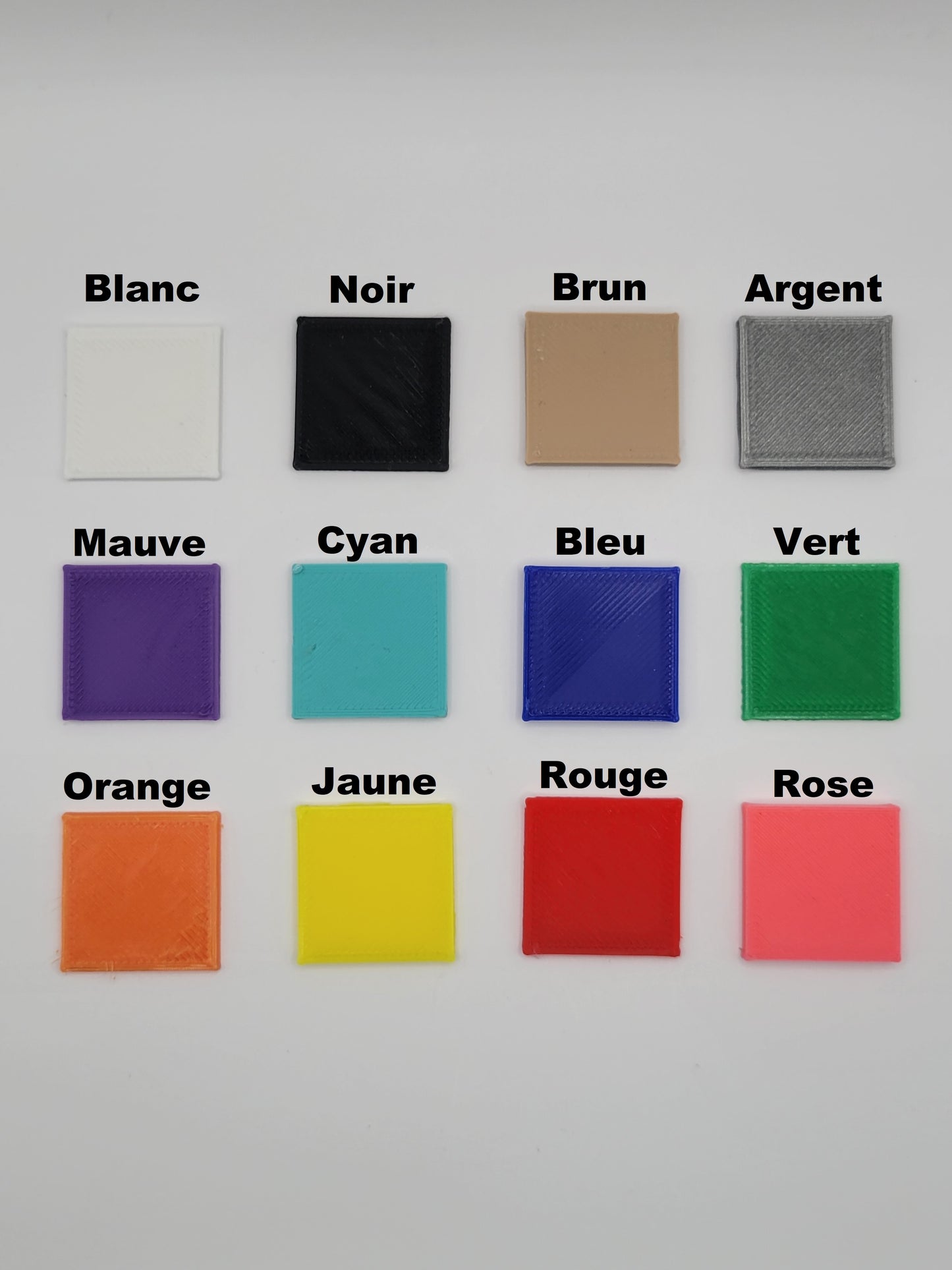 Porte-Clé | Plastique PLA biodégradable | Plusieurs modèles