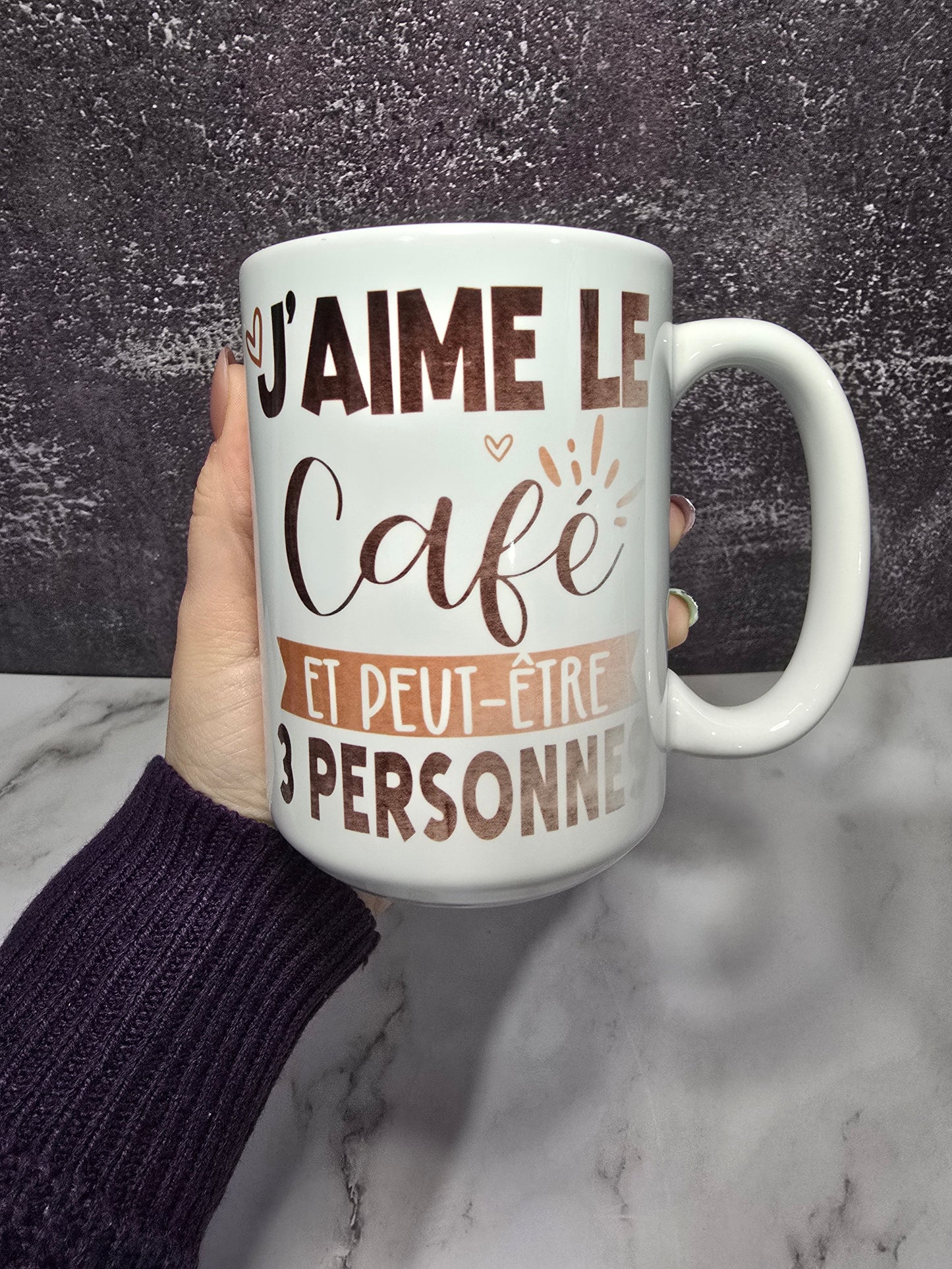 Imperfect * 20oz Straight Tumbler | Hockey Mom
