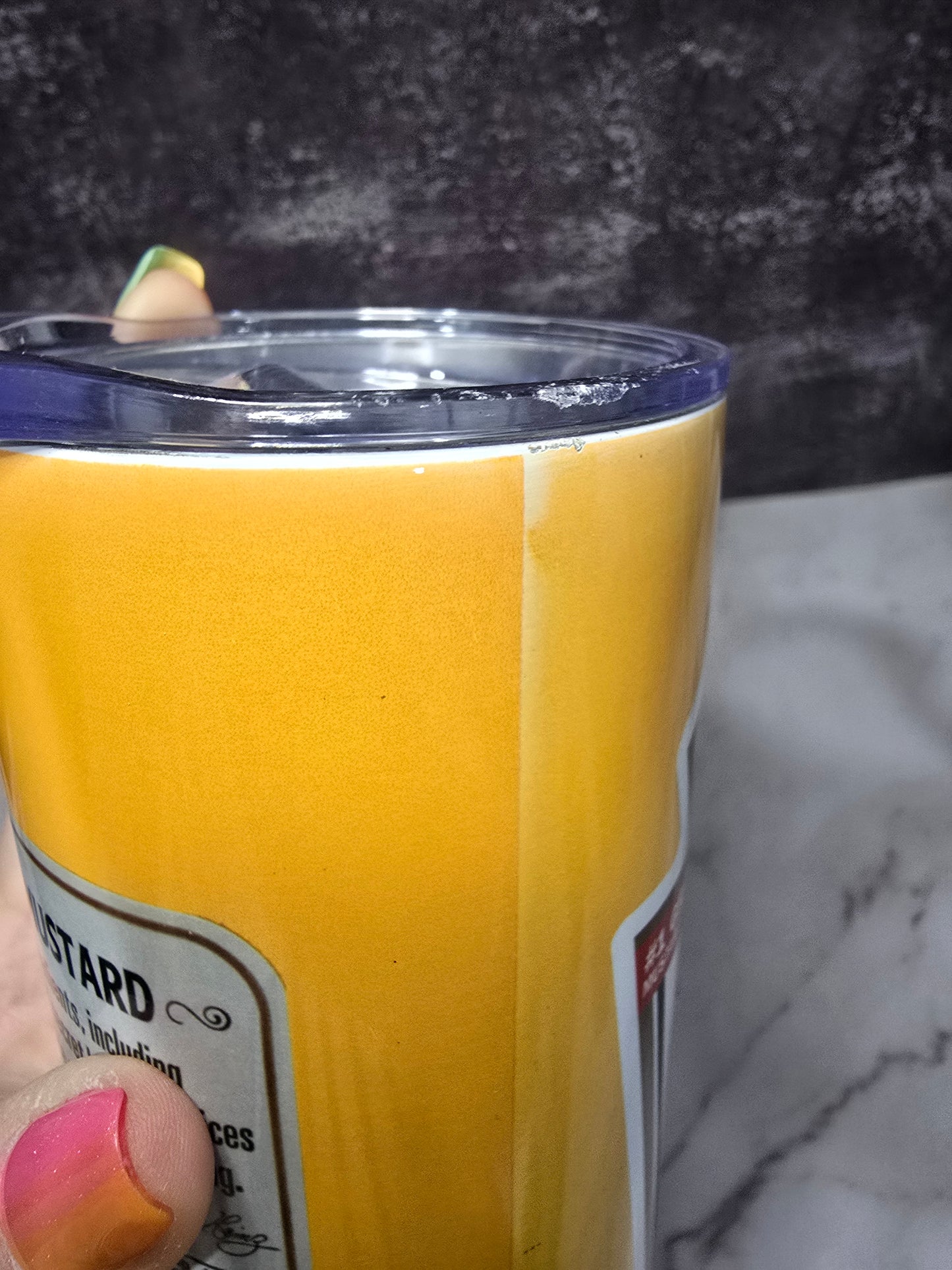 Imperfect * 20oz Straight Tumbler | Hockey Mom