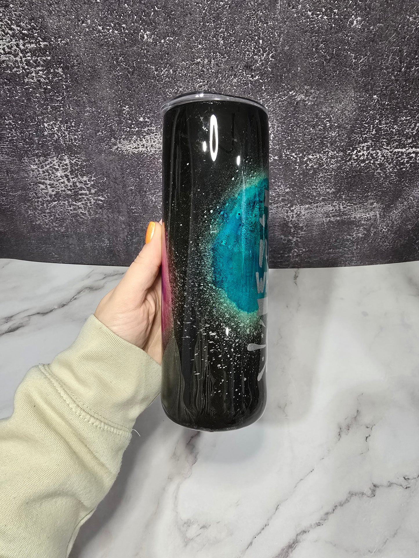 Imperfect * 20oz Straight Tumbler | Hockey Mom