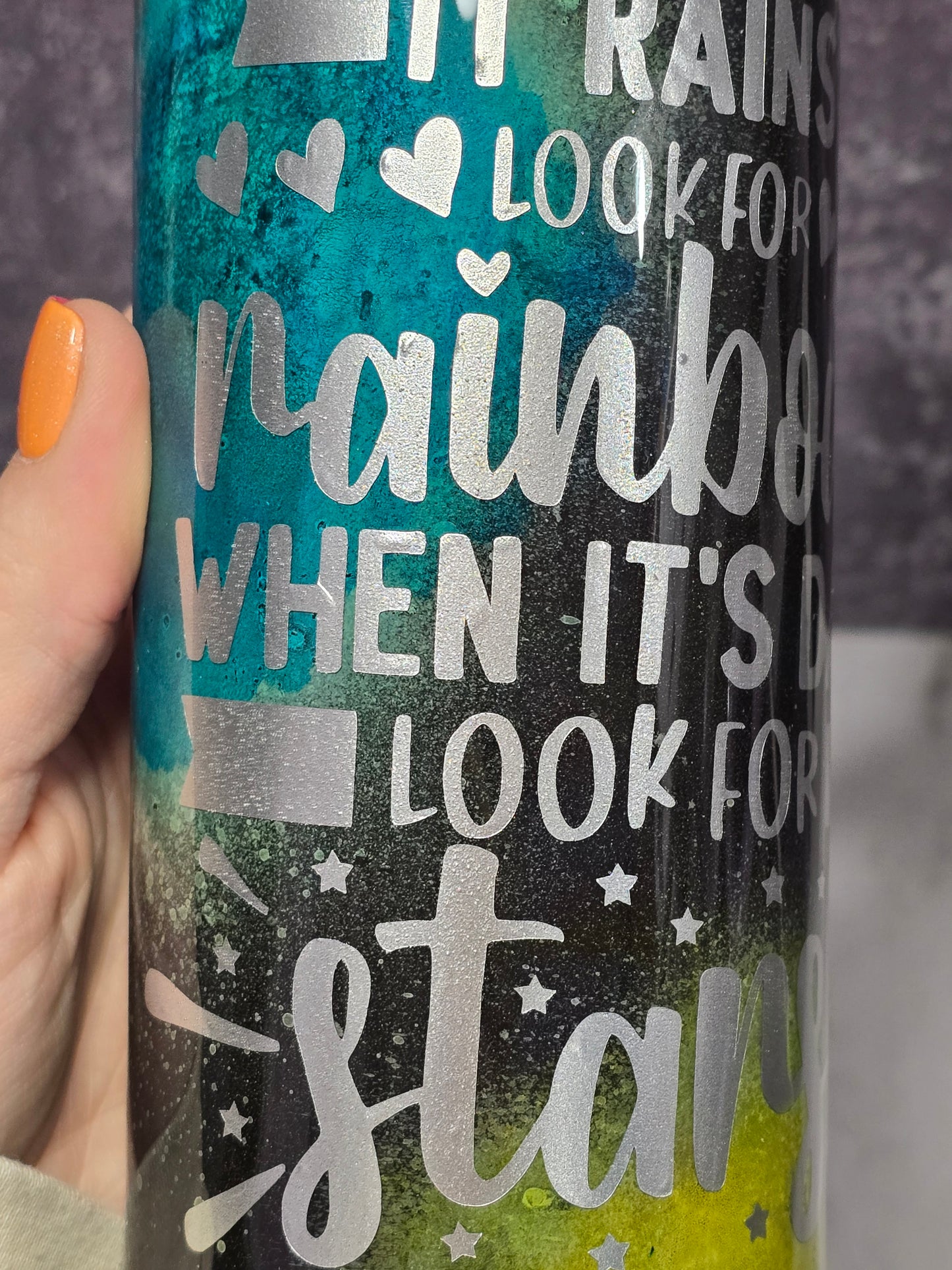 Imperfect * 20oz Straight Tumbler | Hockey Mom