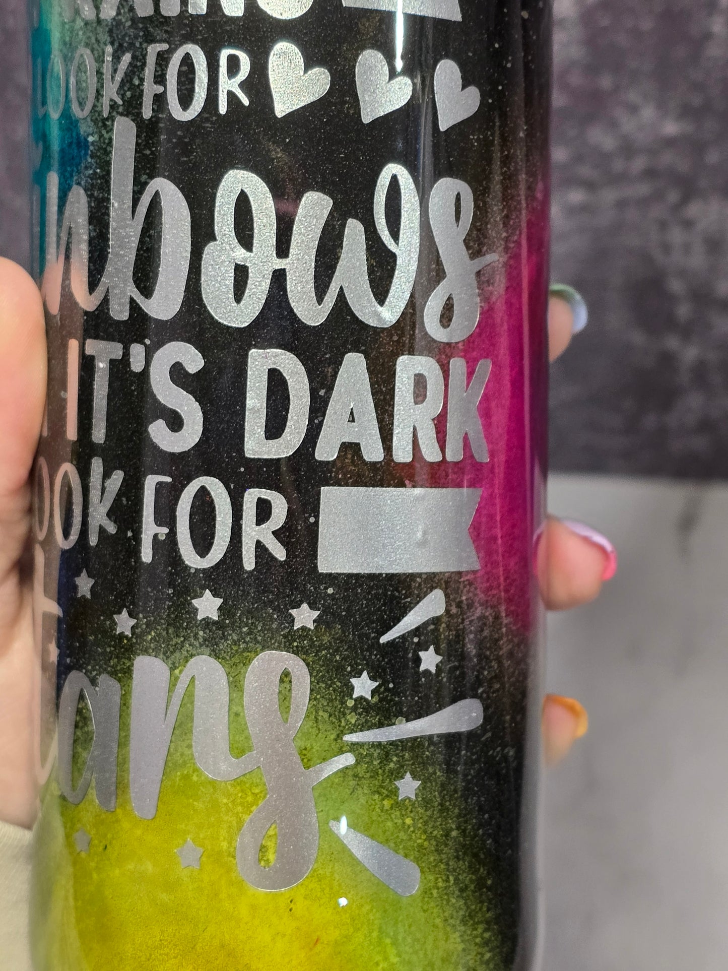 Imperfect * 20oz Straight Tumbler | Hockey Mom