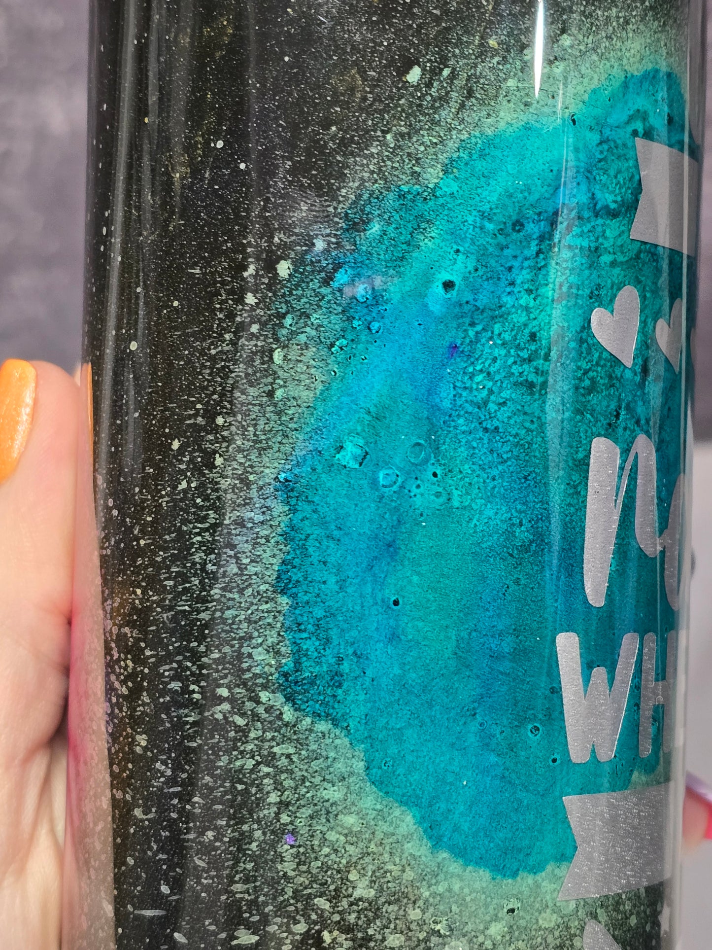 Imperfect * 20oz Straight Tumbler | Hockey Mom