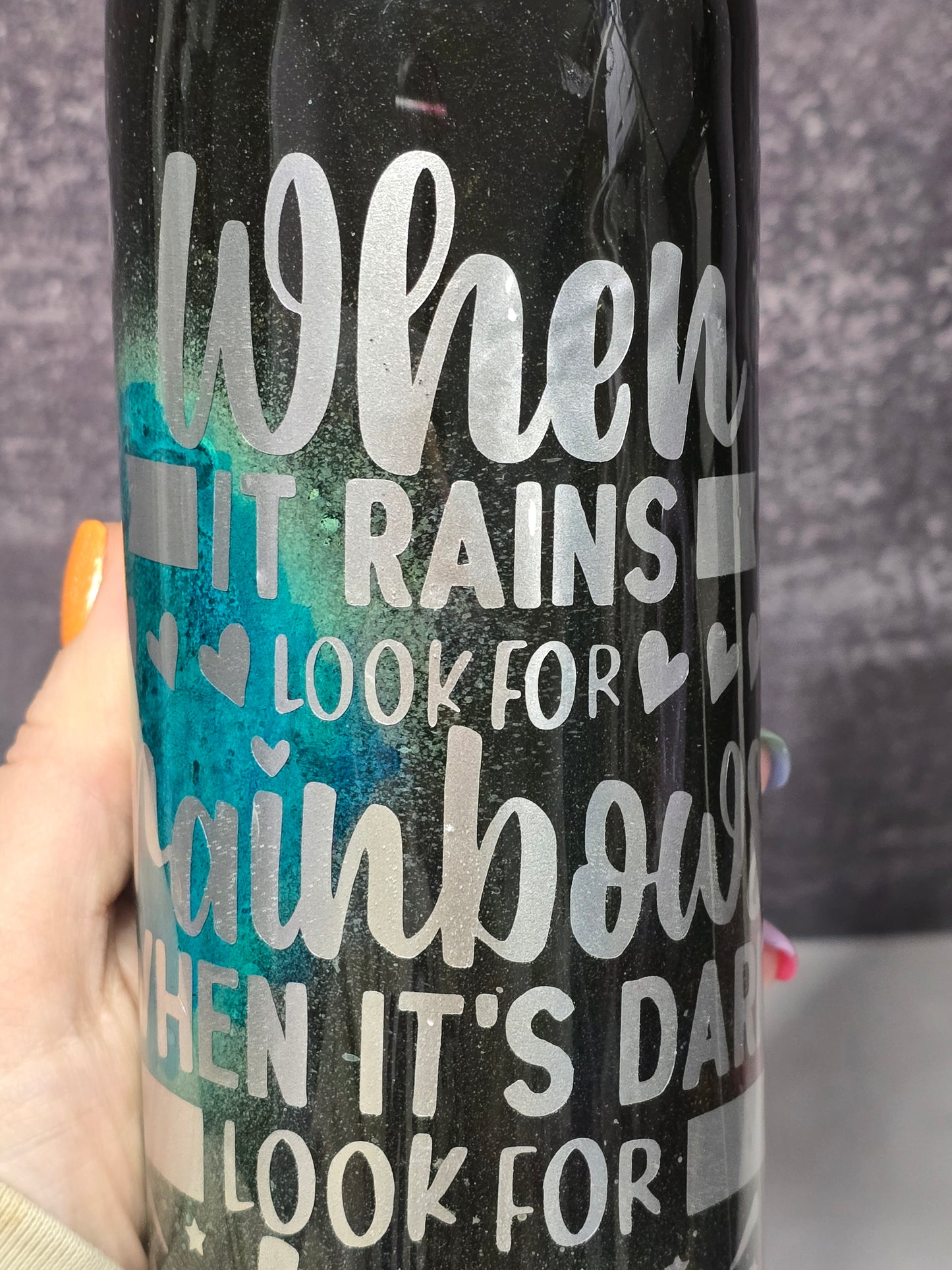 Imperfect * 20oz Straight Tumbler | Hockey Mom