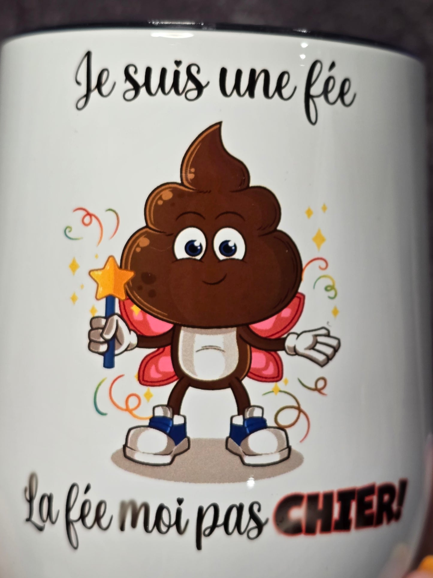 Imparfait * Verre à Vin Isothermique 12oz | La fée moi pas chier ! (1)