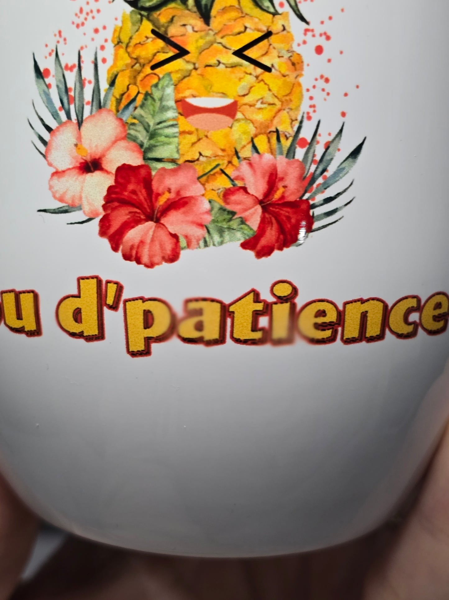 Imperfect * 20oz Straight Tumbler | Hockey Mom