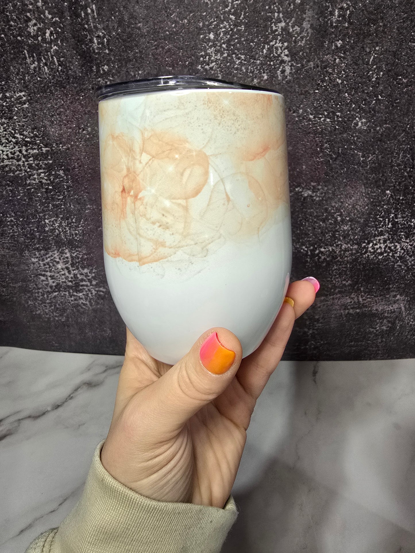 Imperfect * 20oz Straight Tumbler | Hockey Mom