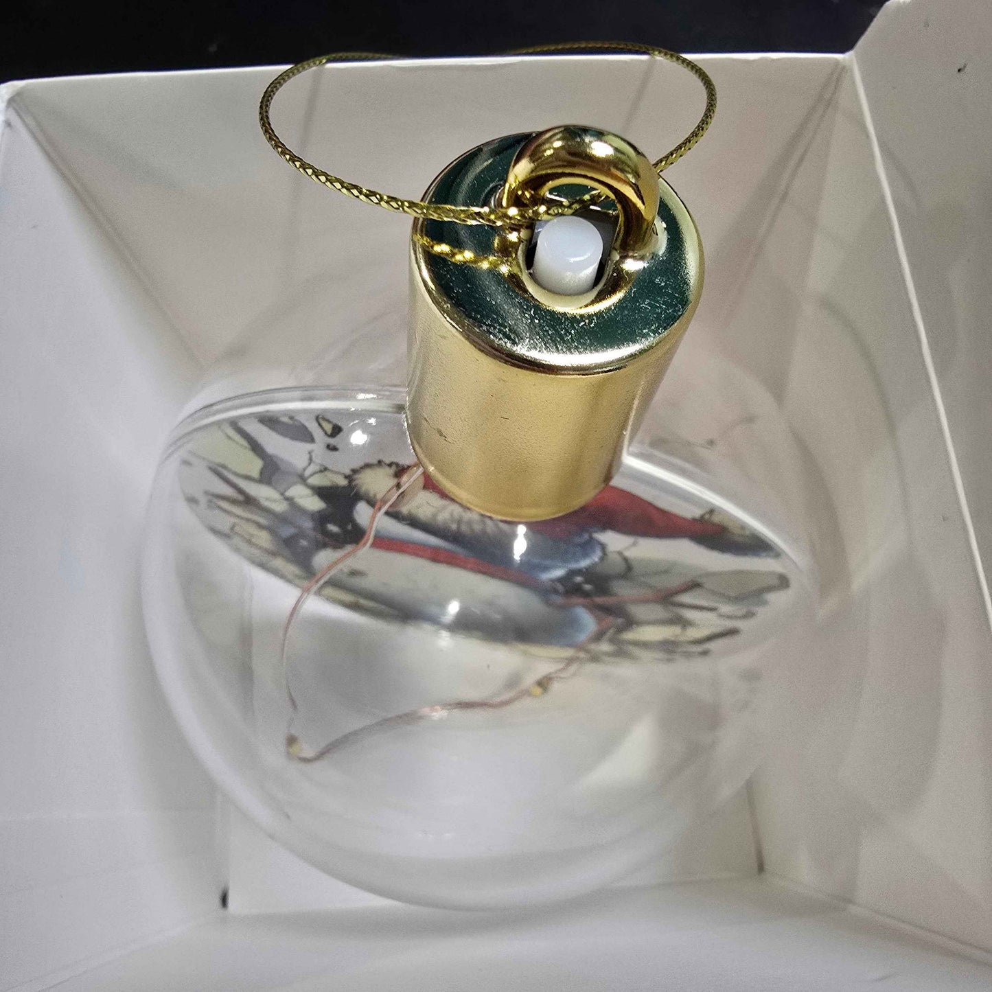 đź Boule de NoĂ«l LED â Vache Highland Festive