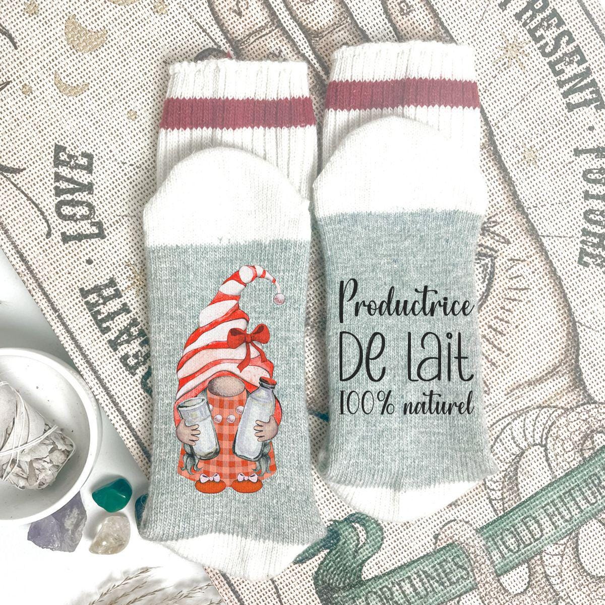 Bas chaussettes style ''Chalet'' | Productrice de lait