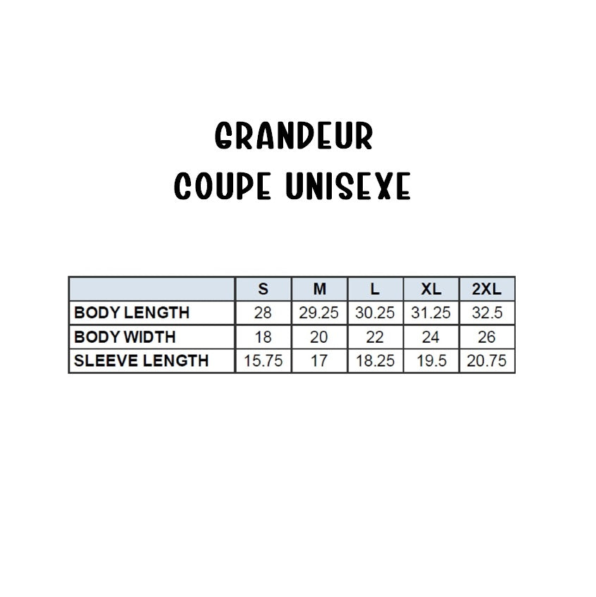 T-shirt manche courte unisex Gildan vierge (S à 2XL – 3 couleurs) – DTF & Vinyle thermocollant (HTV)