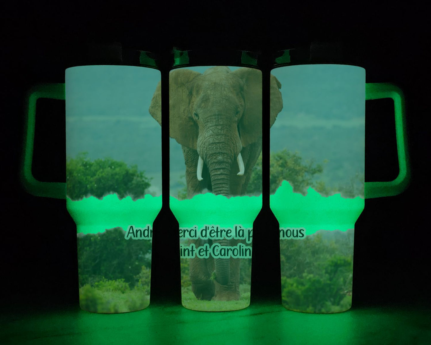 Tumbler (Gobelet) 40oz | Ton Image, Logo ou Texte | Personnalisable