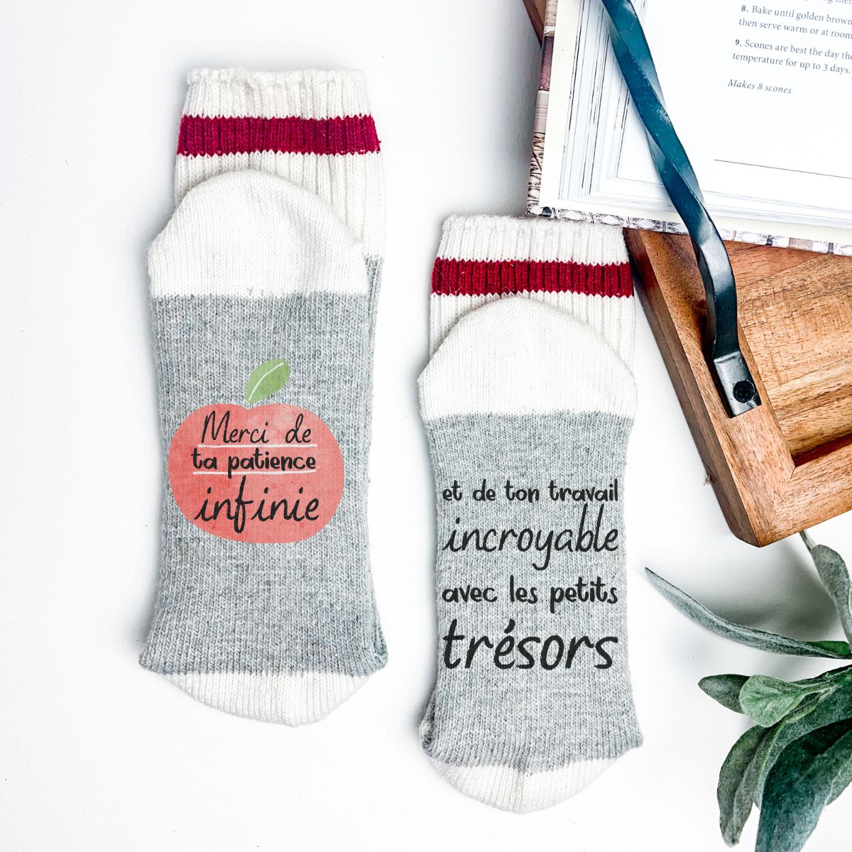 Ensemble-cadeau pour Éducatrice | Tumbler (gobelet) 20oz et chaussettes