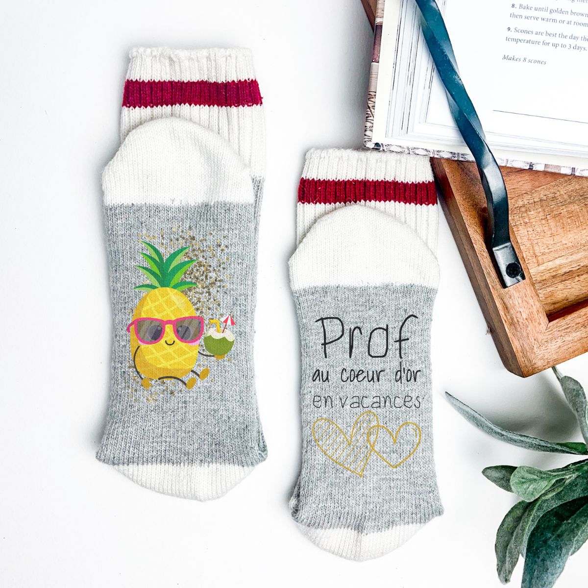 Ensemble-cadeau pour Enseignant.e | Tumbler (gobelet) 20oz et chaussettes