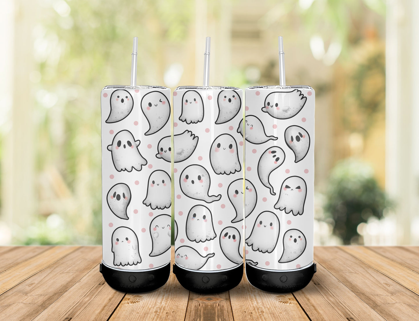 Staight Tumbler 20oz | Ghosts