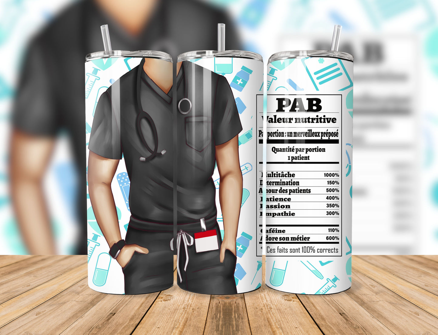 Tumbler (Gobelet) | PAB Homme (Valeurs)