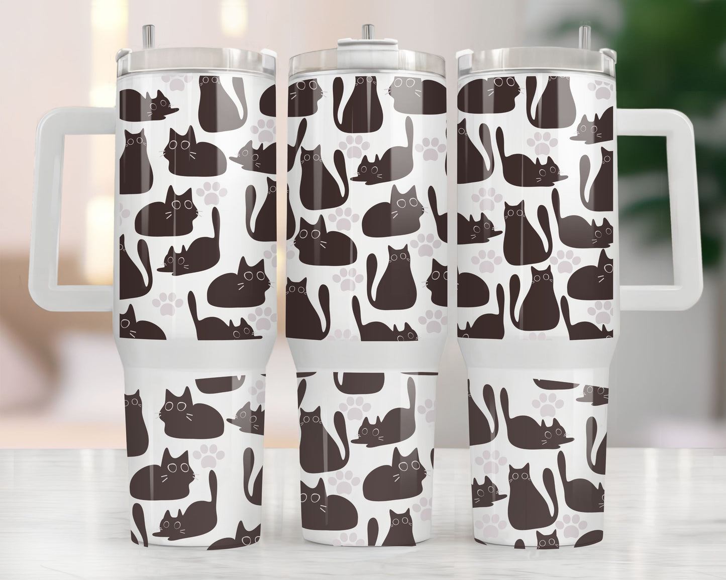 Tumbler (Gobelet) 40oz | Fluffy Cats