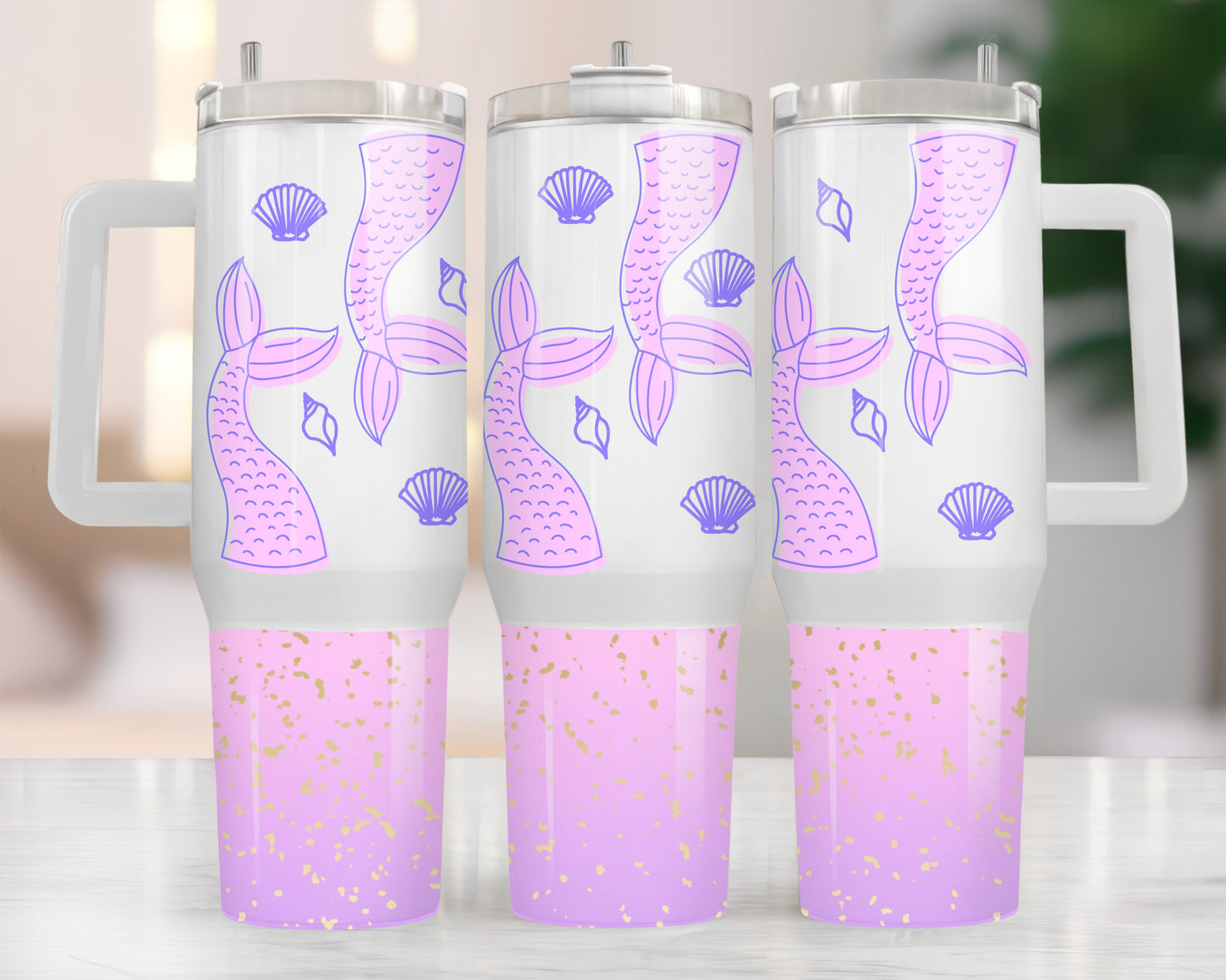 Tumbler (Gobelet) 40oz | Queue de sirène