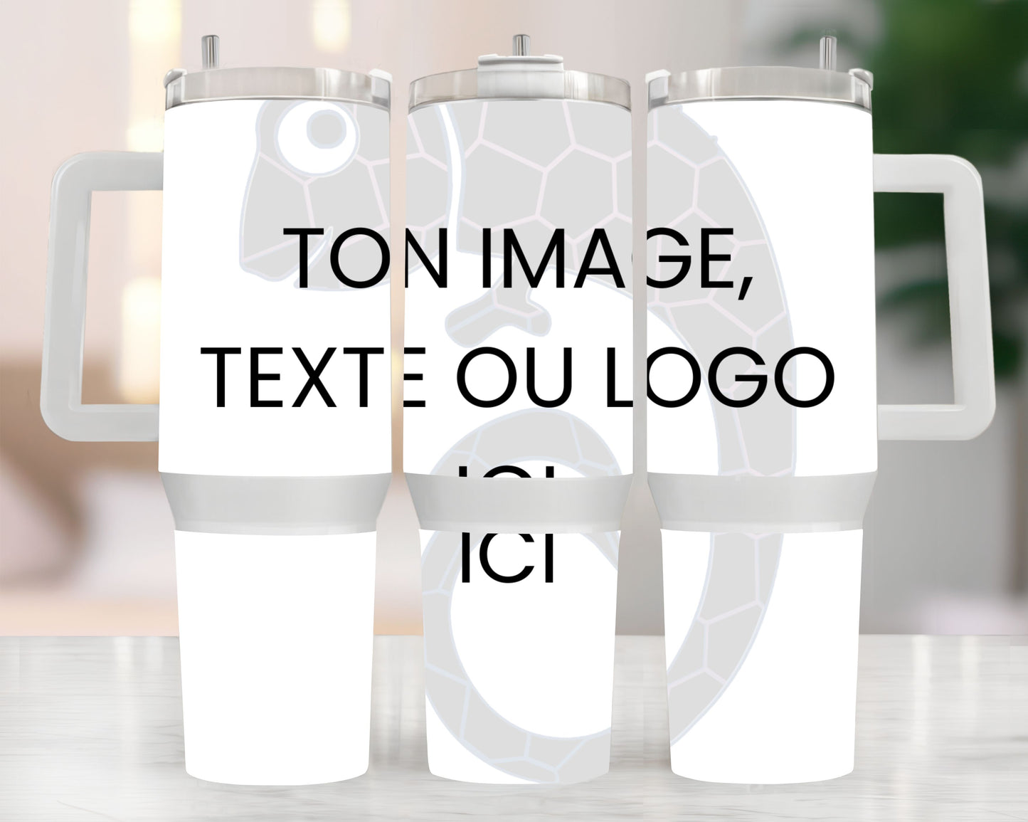 Tumbler (Gobelet) 40oz | Ton Image, Logo ou Texte | Personnalisable