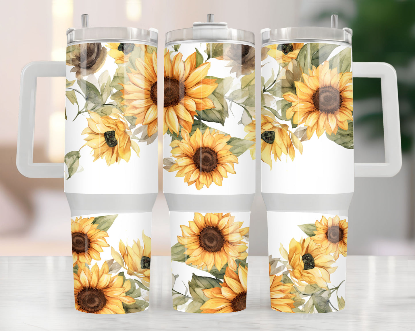Tumbler (Gobelet) 40oz | Tournesols
