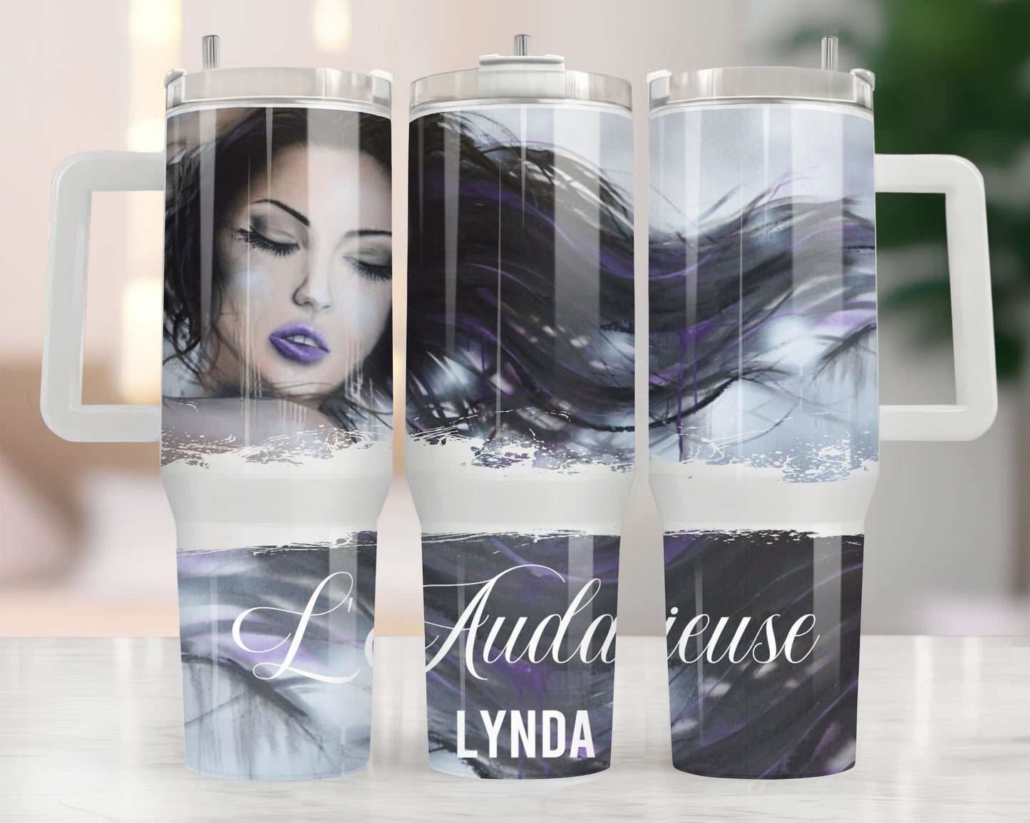 Tumbler (Gobelet) 40oz | Ton Image, Logo ou Texte | Personnalisable