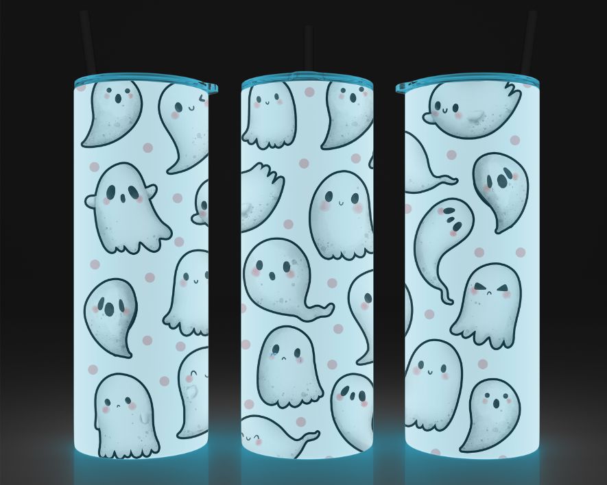 Staight Tumbler 20oz | Ghosts