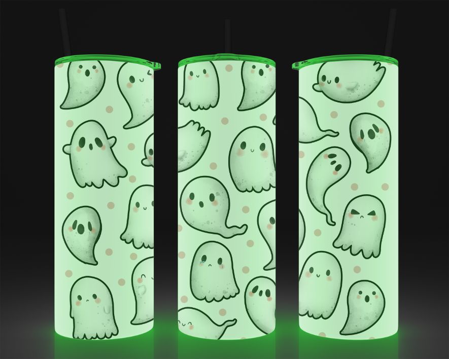 Staight Tumbler 20oz | Ghosts