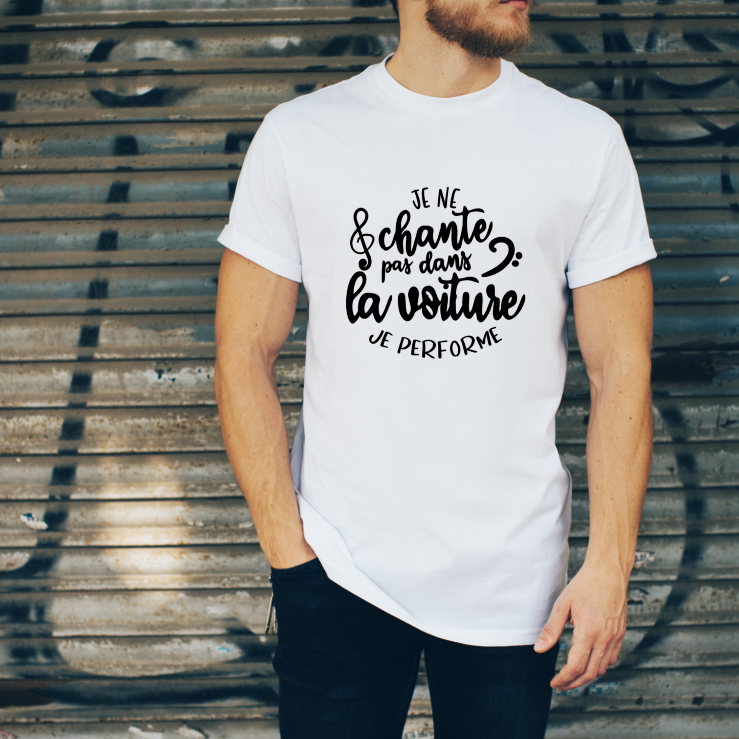 Chandail, Crewneck ou Hoodie | Je ne chante pas, je performe