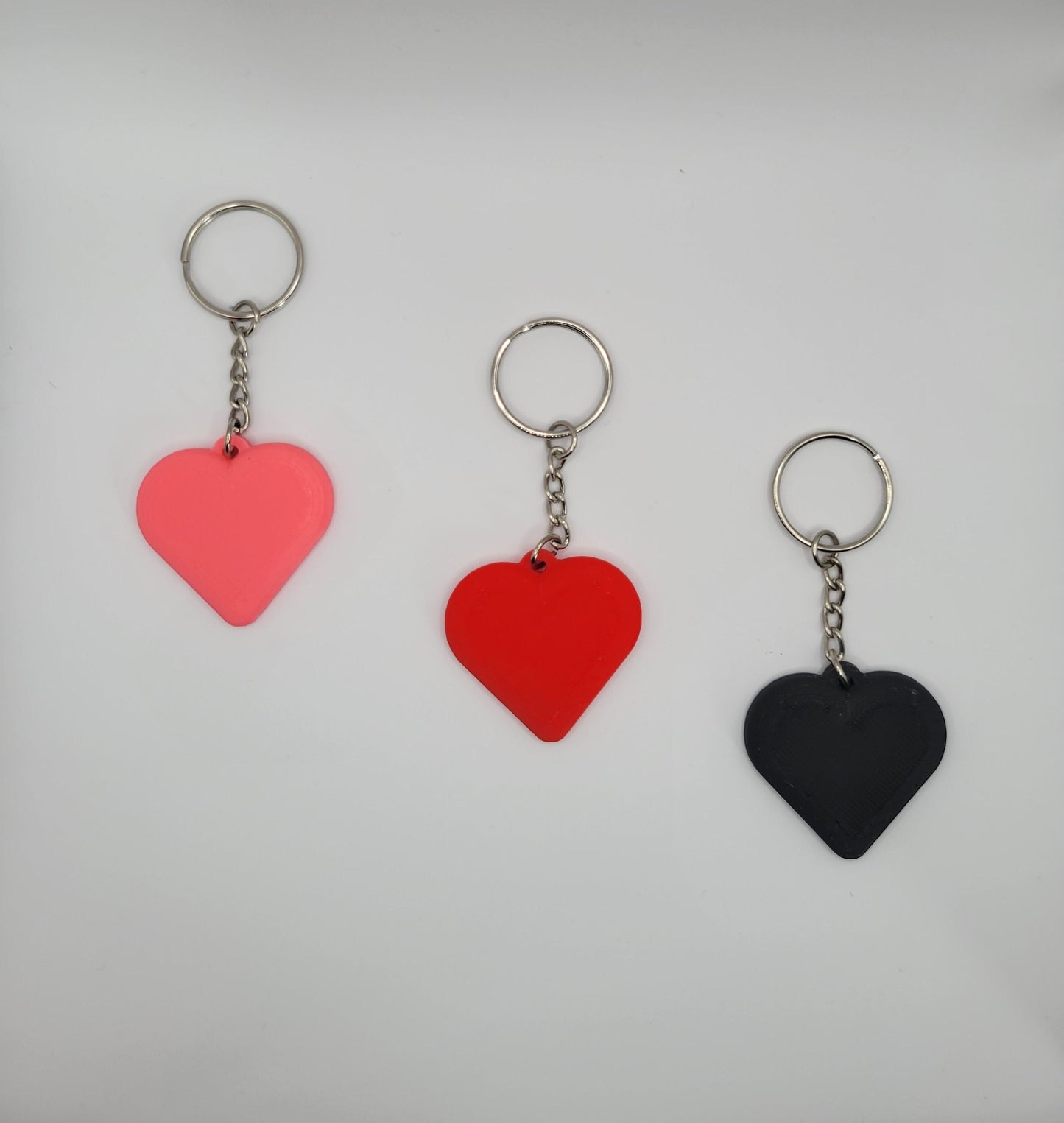 Porte-Clé Coeur | Fait en plastique PLA biodégradable