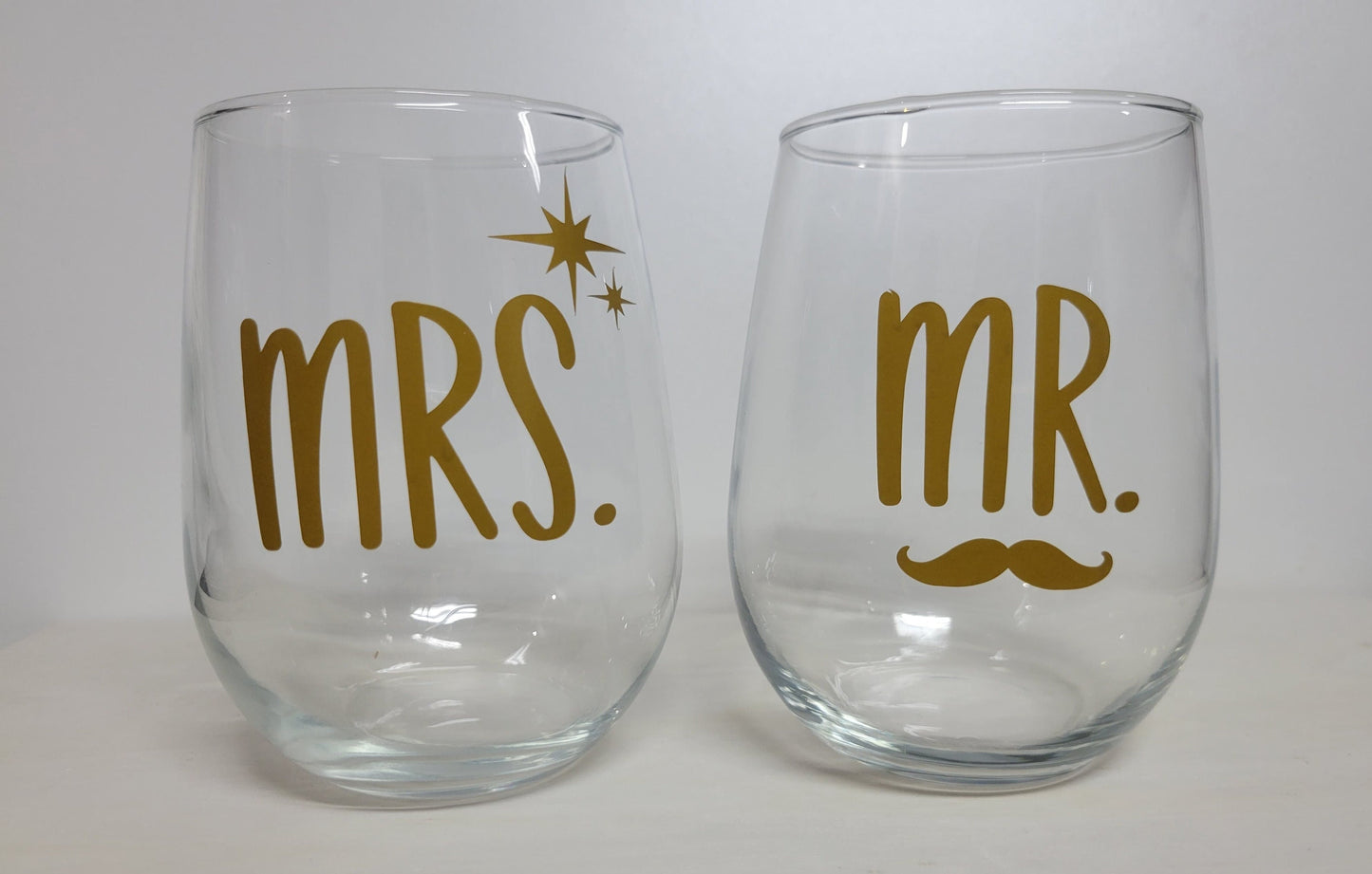 UNIQUE - Duo Verre à Vin Mrs. et Mr. | 17oz