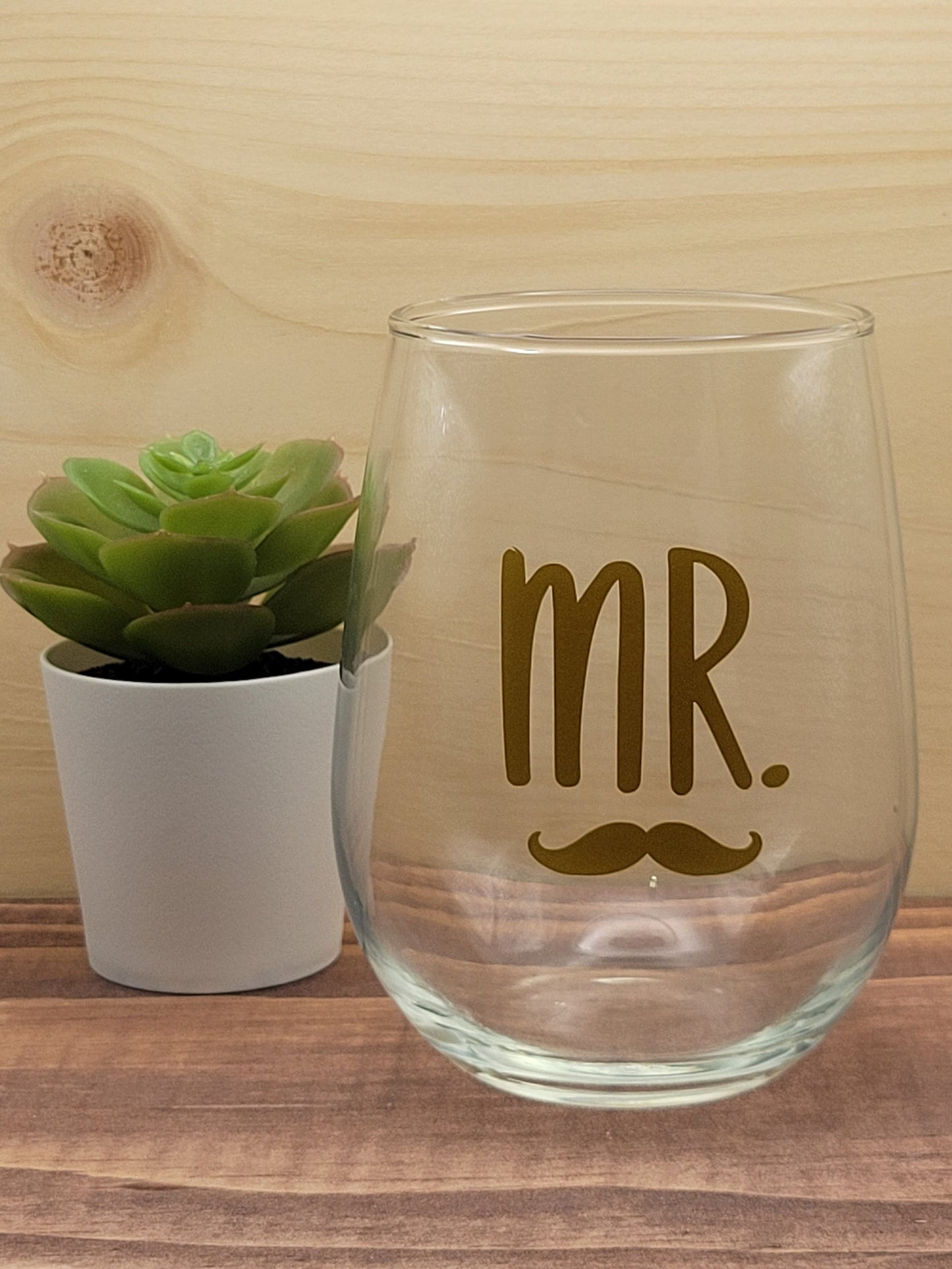 UNIQUE - Duo Verre à Vin Mrs. et Mr. | 17oz