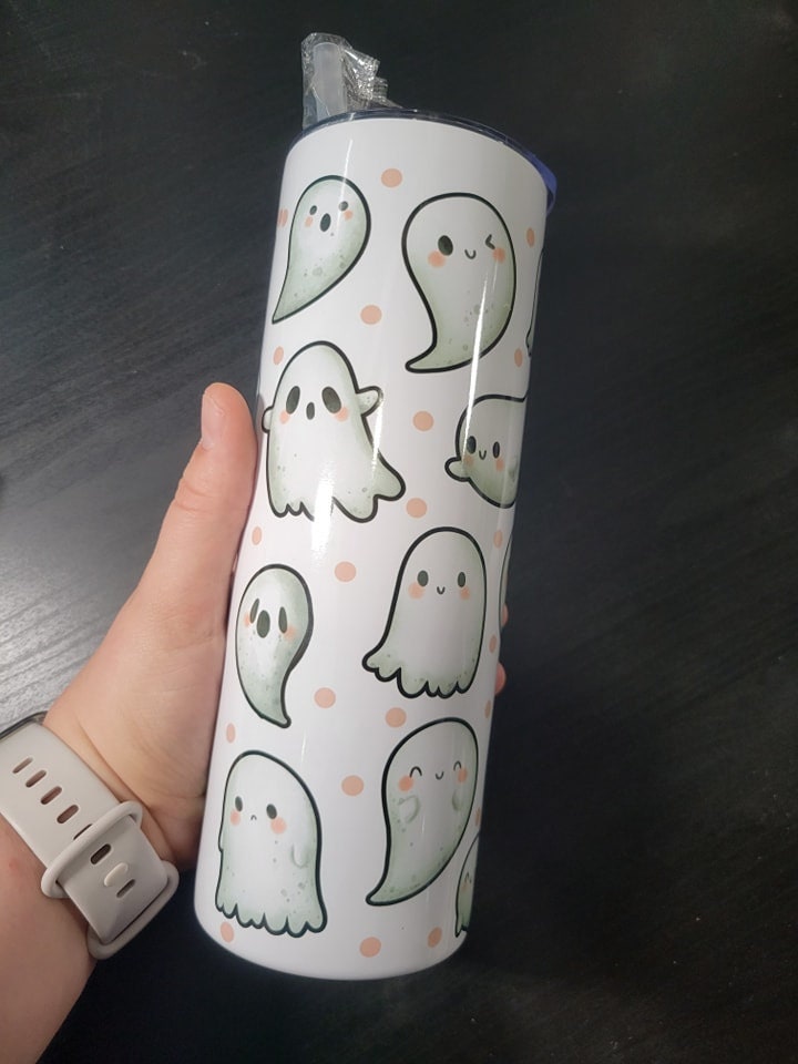 Staight Tumbler 20oz | Ghosts