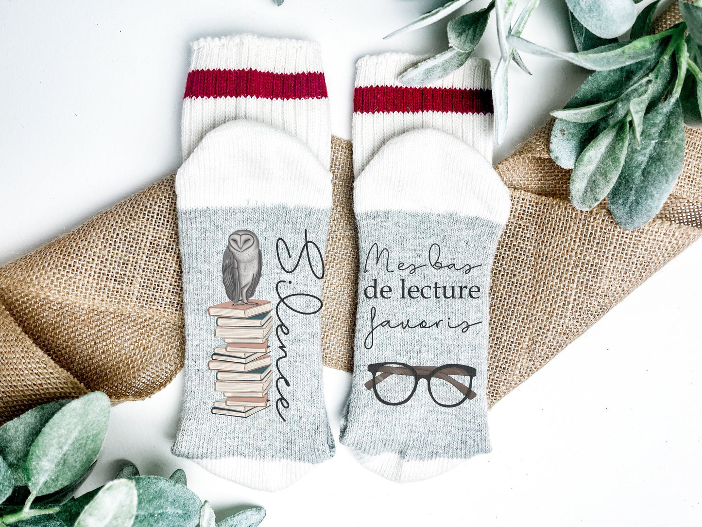 Bas chaussettes style ''Chalet'' | Mes Bas de Lecture