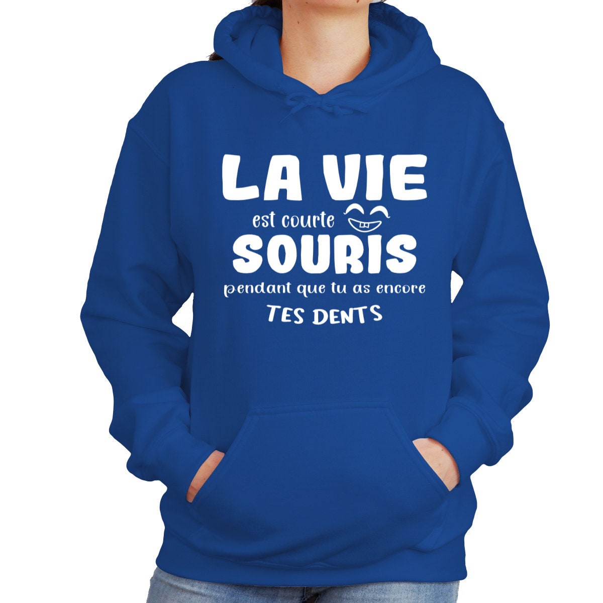 "Life is short" sweater