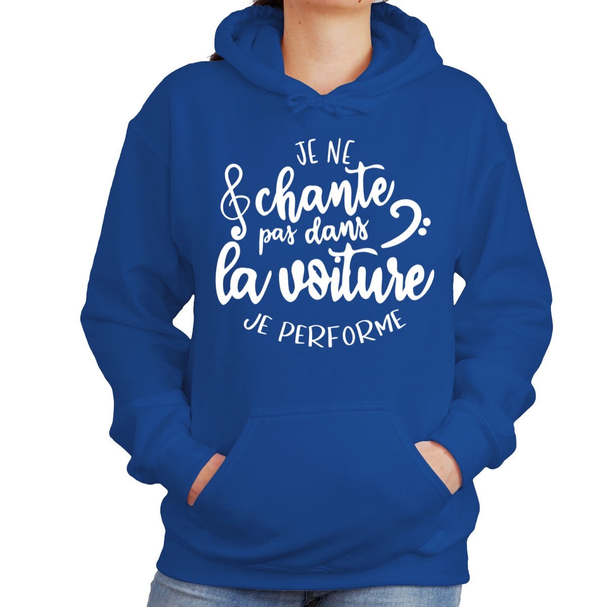 Chandail, Crewneck ou Hoodie | Je ne chante pas, je performe