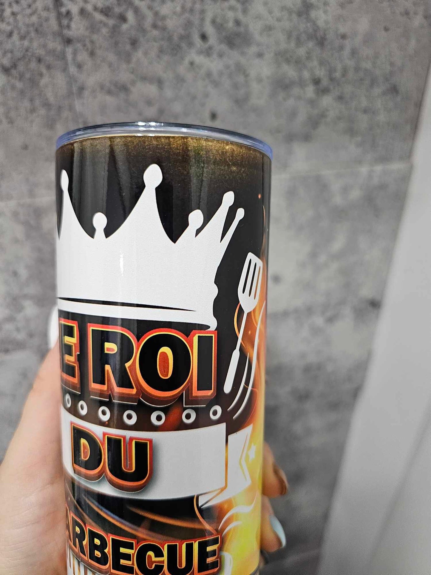 Imperfect * Tumbler Straight 20oz | The King of BBQ