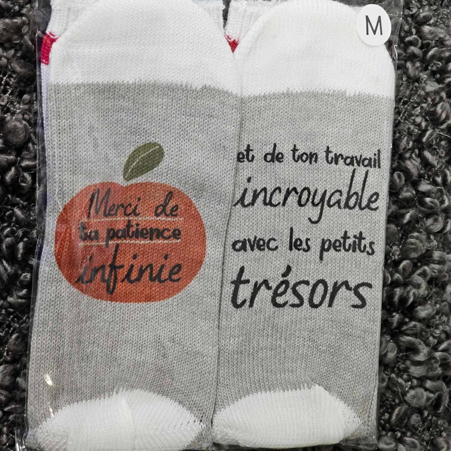 Bas chaussettes style ''Chalet'' | Merci de ta patience infinie