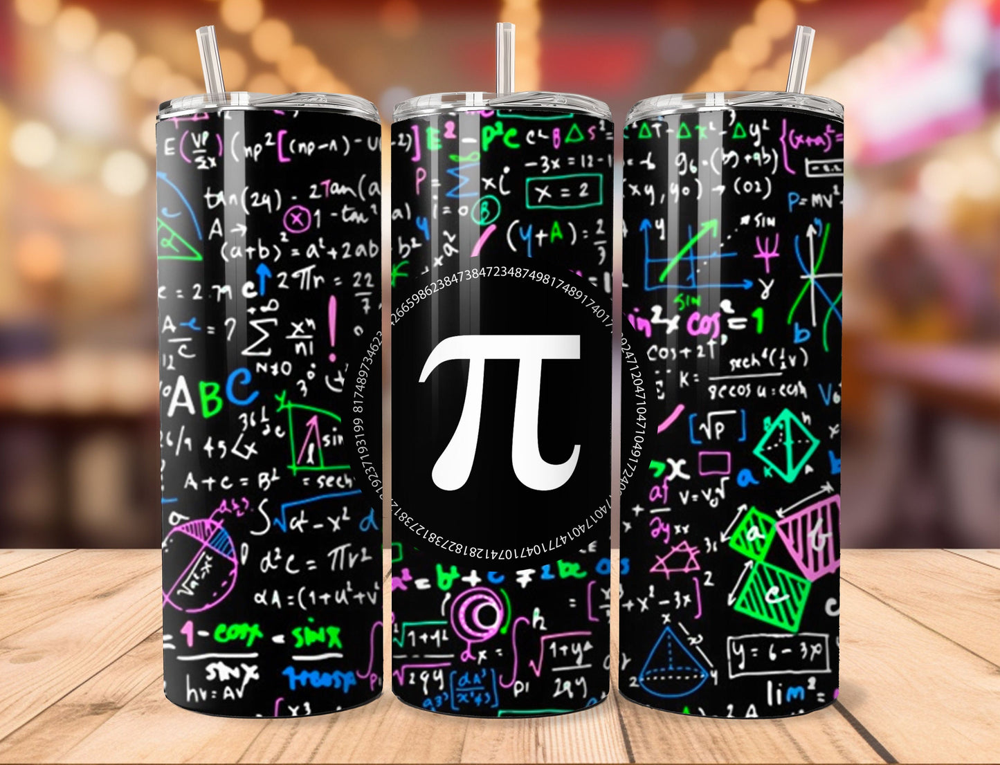 Tumbler Straight 20oz | PI and those decimals