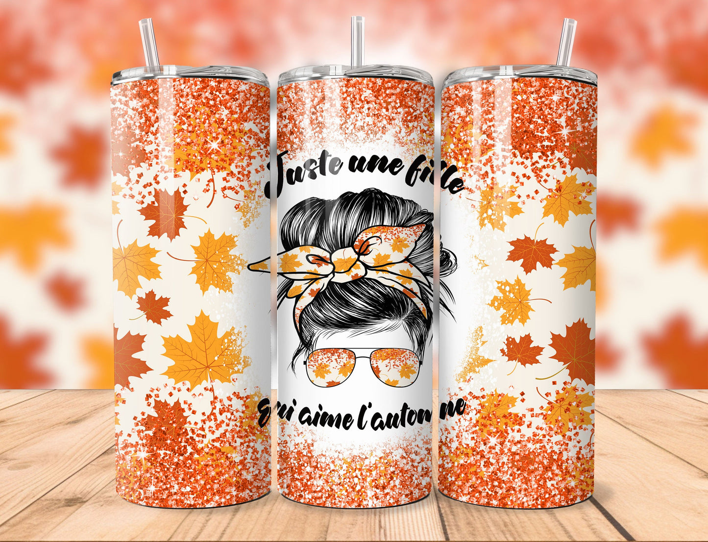 Tumbler (Gobelet) | Juste une fille qui aime l'automne