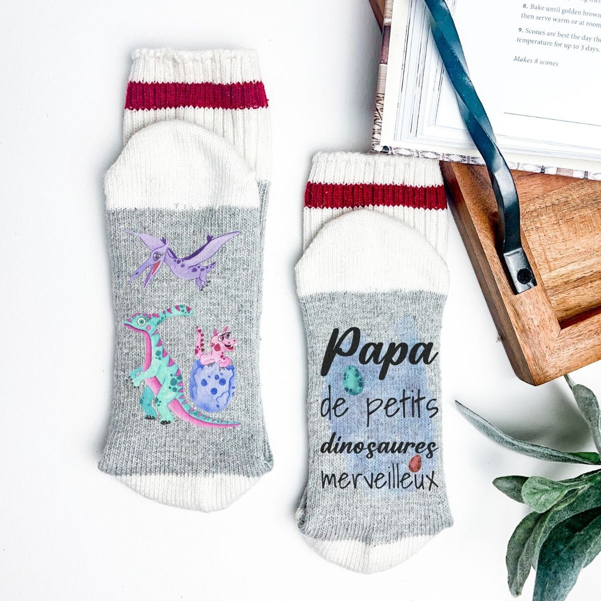 Bas chaussettes style ''Chalet'' | Papa de petits dinosaures merveilleux