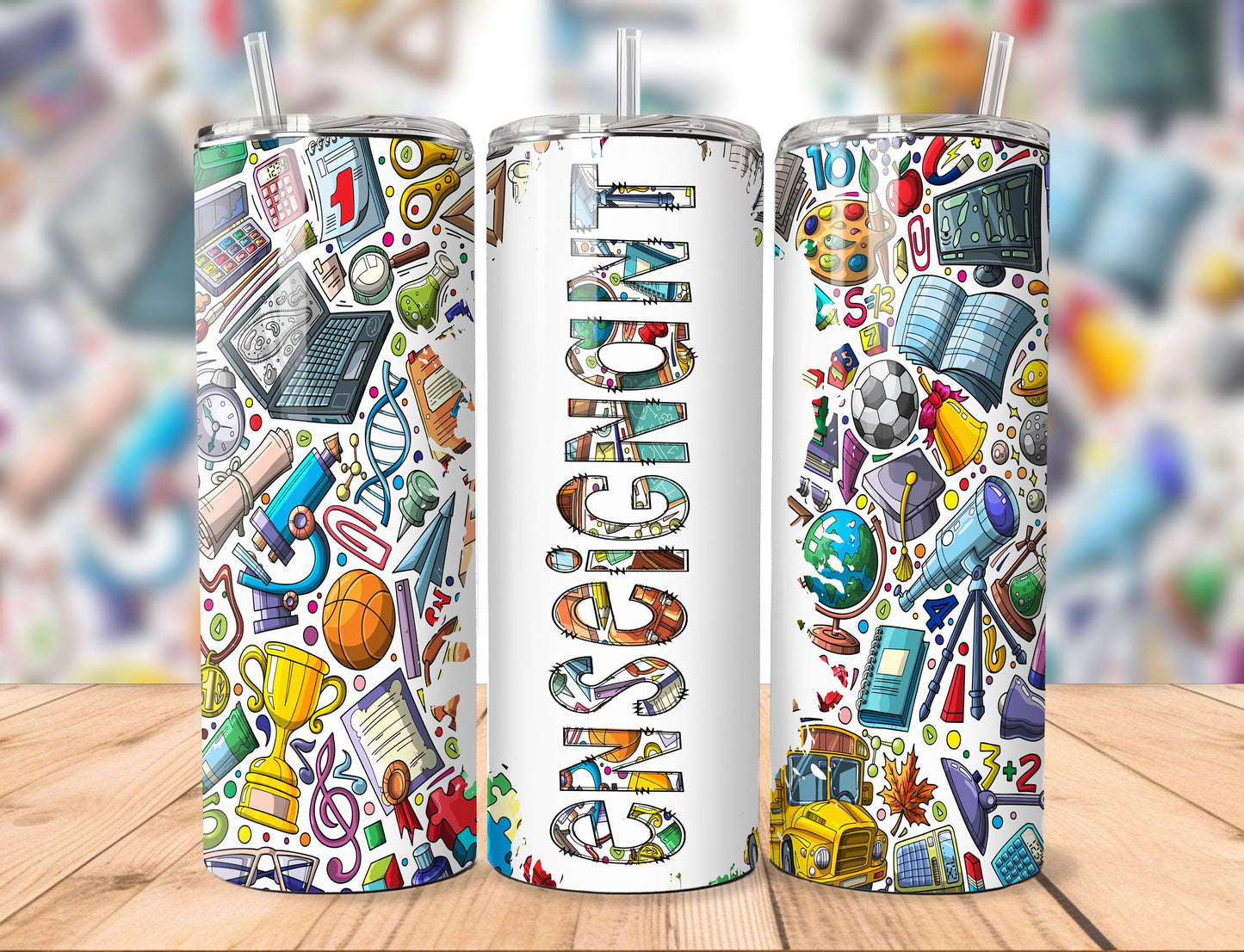 Tumbler (Gobelet) | Enseignant Doodles