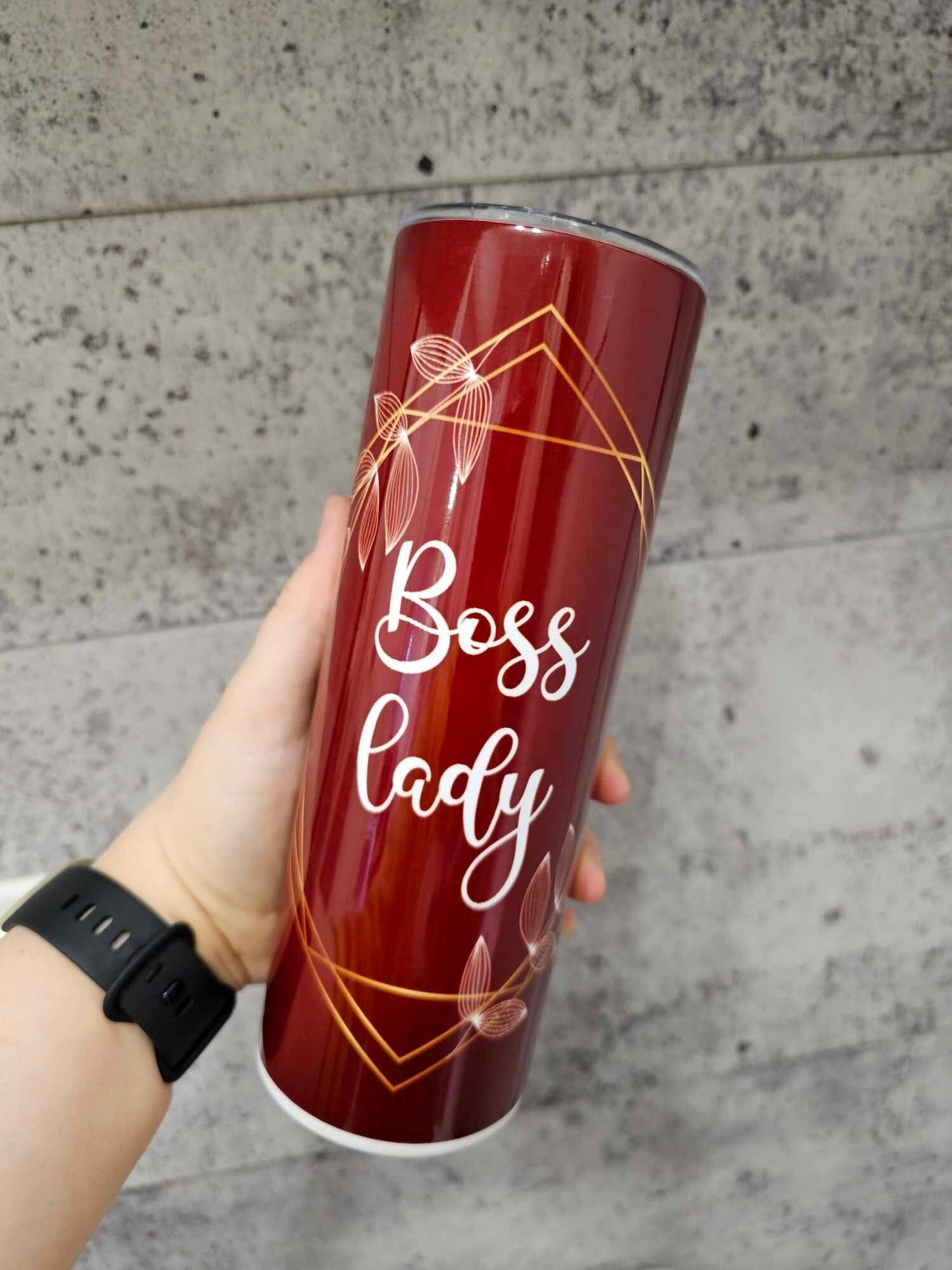 Straight Tumbler 20oz | Boss Lady