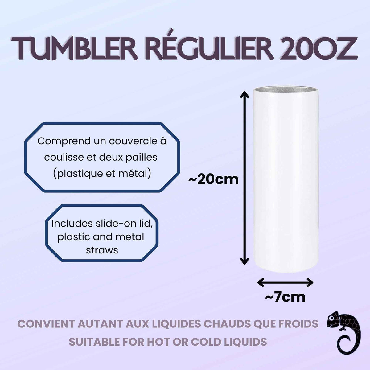 🥒 Tumbler isothermique – Pas de pickle, pas de party