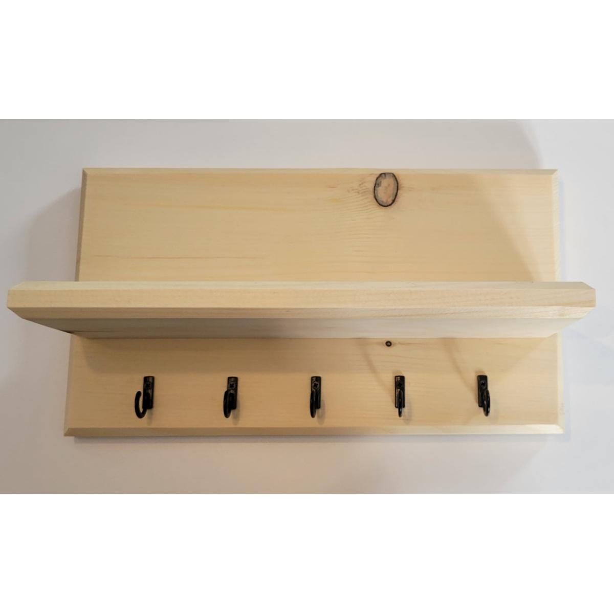 Tablette murale pour clés | crochets à clé