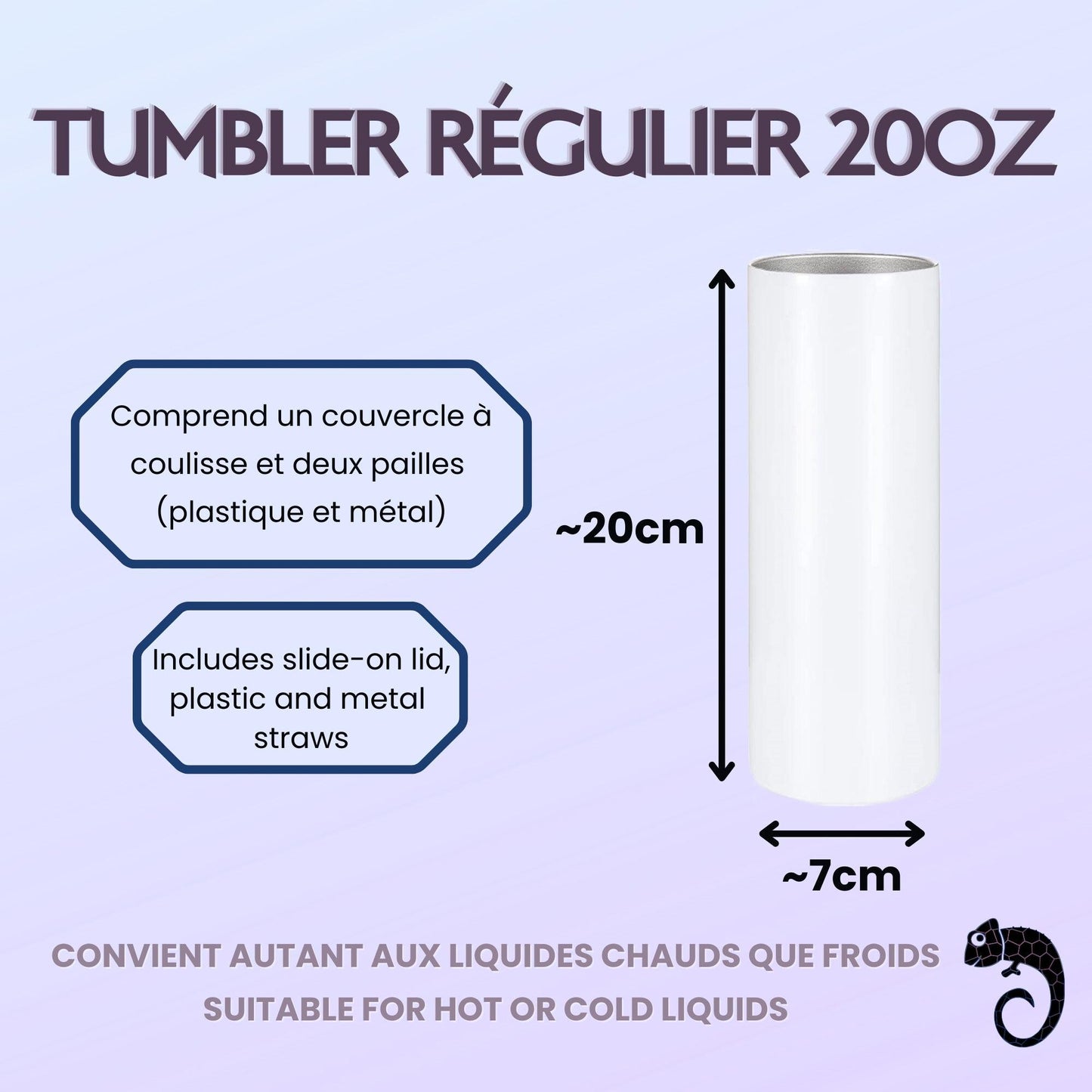 Tumbler (Gobelet) | Je suis en Harmonie avec moi-même