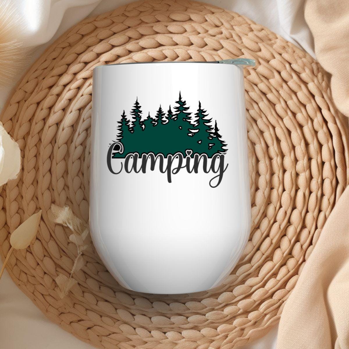 Verre à Vin 12oz Isothermique | Camping