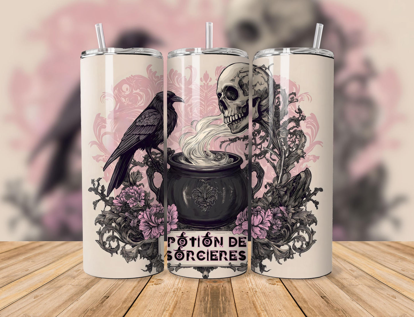 20oz Straight Tumbler | Witches Potion