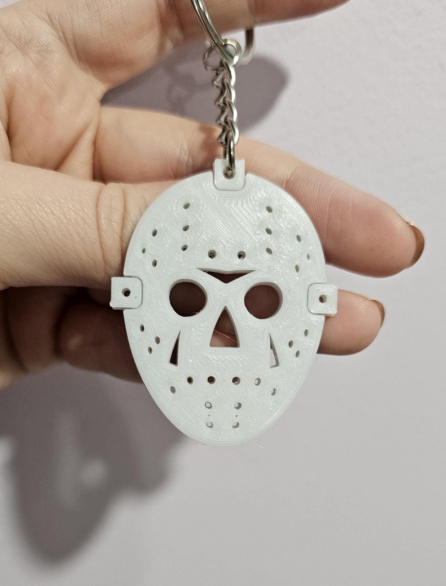 Porte-clé en PLA | Le monstre de Frankenstein, Fantôme, Citrouille, masque de Jason Voorhees