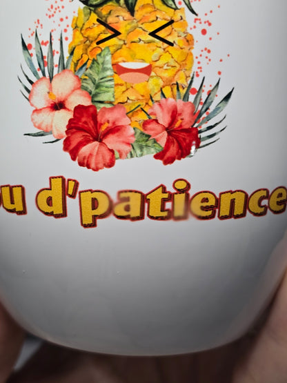 Imperfect * 20oz Straight Tumbler | Hockey Mom