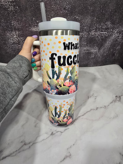 Tumbler isothermique 40oz – What the Fucculent 🌵😂