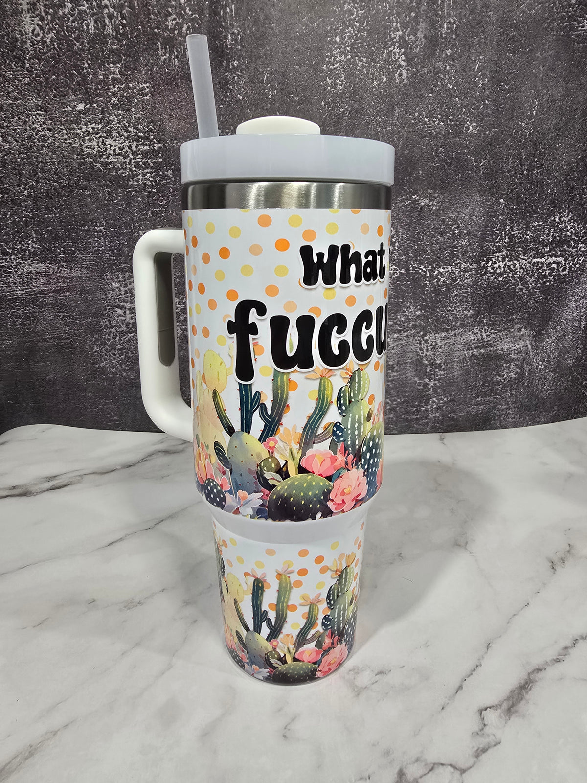Tumbler isothermique 40oz – What the Fucculent 🌵😂